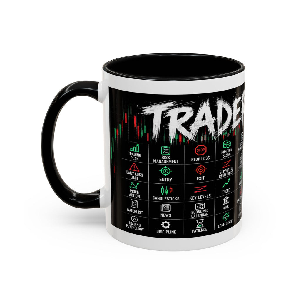 TRADER — The Daily Discipline Mug (11oz)