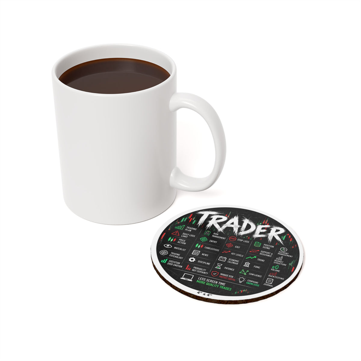The Daily Discipline Coaster