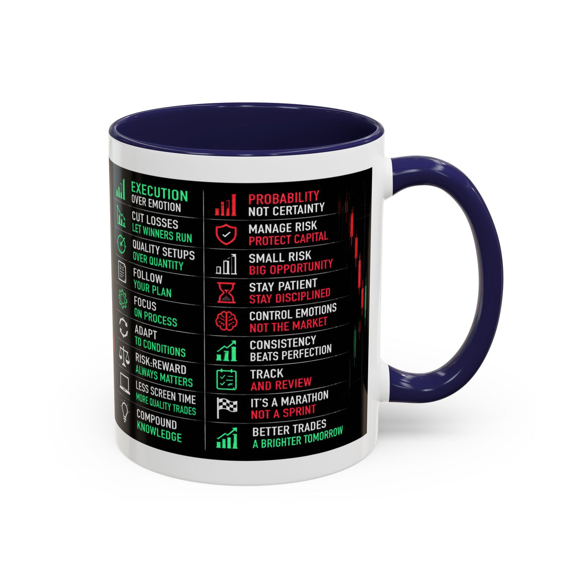 TRADER — The Daily Discipline Mug (11oz)