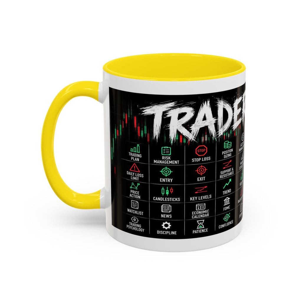 TRADER — The Daily Discipline Mug (11oz)